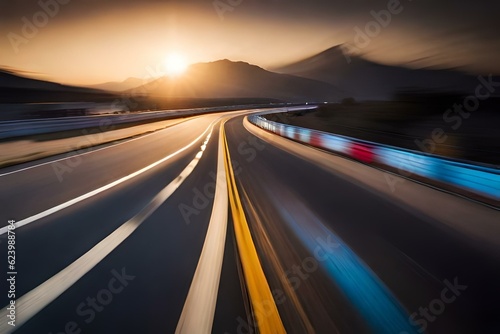 highway at night © SAJAWAL JUTT