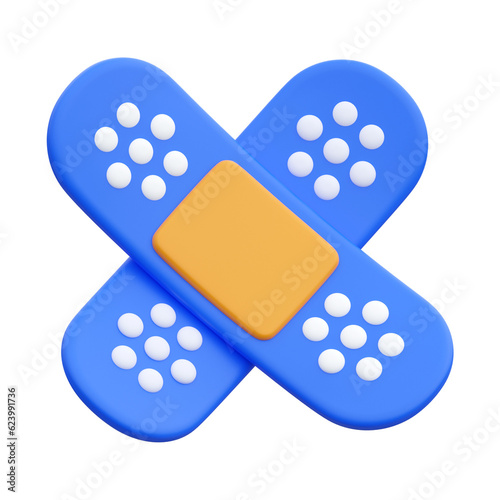 Bandage 3d icon illustration