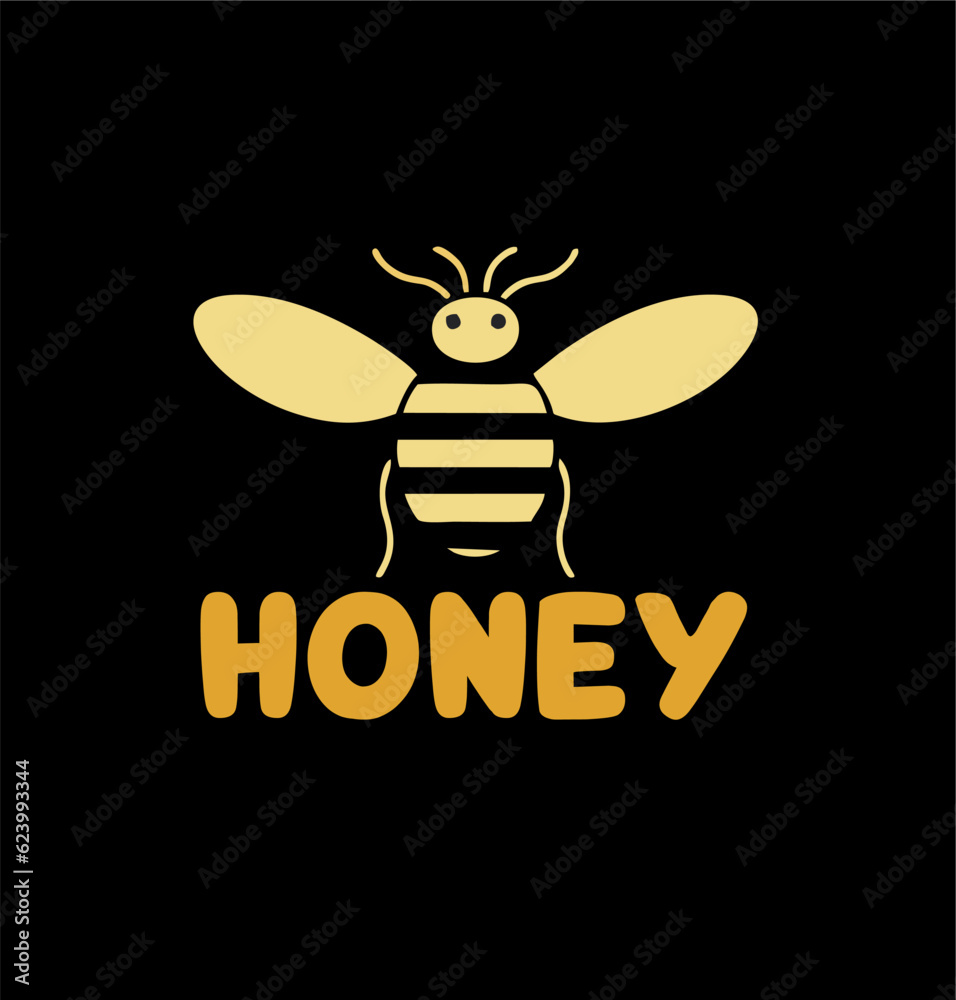 honey bee logo design idea vector, honey bee business logo icon honey bee logo design idea vector, honey bee business logo icon