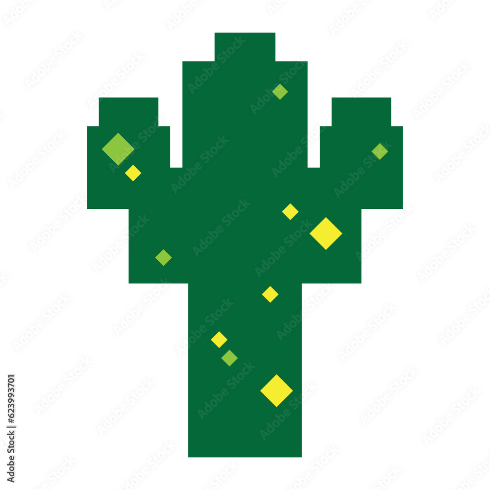 Obraz premium nature pixel art