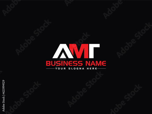 AMT Logo Vector Art, Initial amt Alphabet Letter Logo Template photo