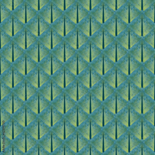 Watercolor seamless hand drawn geometric pattern with colorful rhombuses