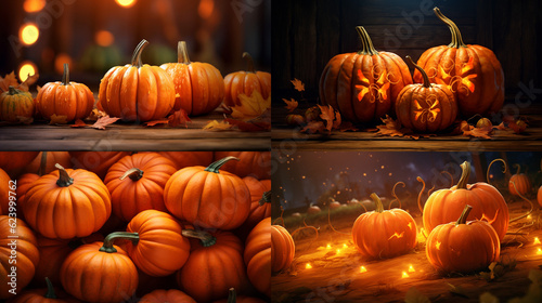 halloween pumpkin in the night © Alex