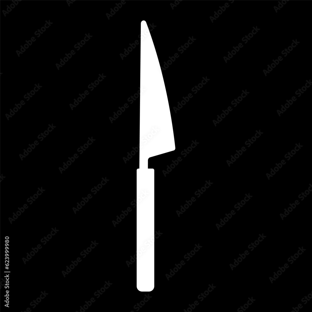 knife kitchen sharp cut cook black white