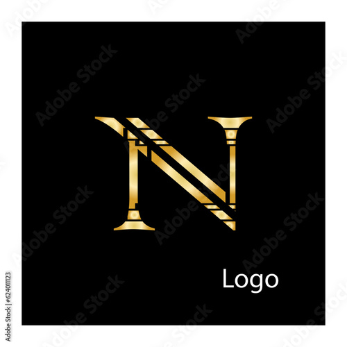 the beautiful letter  infinity monogram in incredibly luxury and classy style, elegant circular letter logo template for a high-end brand personality. Luxury and modern logo design