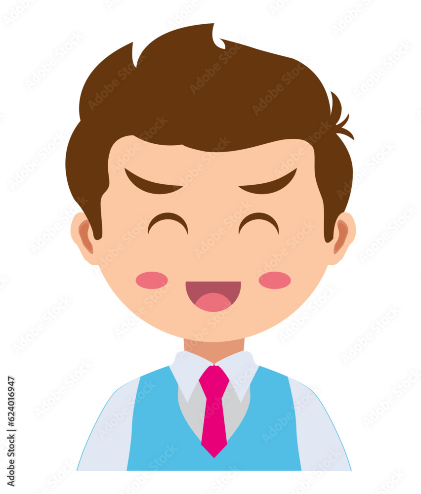 Cute Kawaii Boy Emotions Vector, Elements and Symbol
Cute Kawaii Boy Emotions Vector, Elements and Symbol