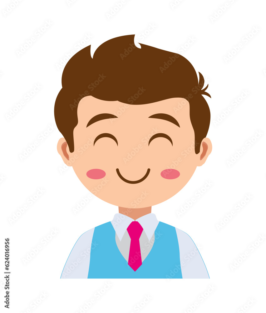 Cute Kawaii Boy Emotions Vector, Elements and Symbol
Cute Kawaii Boy Emotions Vector, Elements and Symbol
