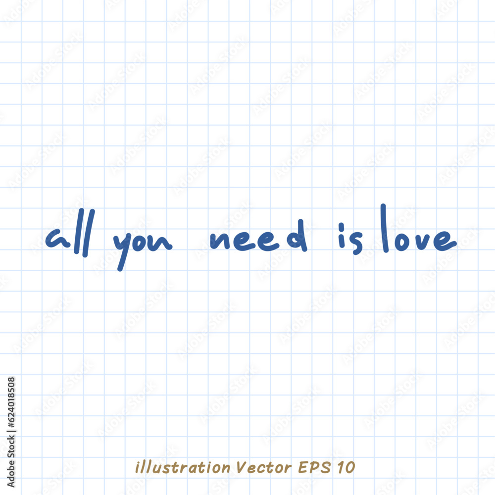 handwriting on checkered paper,Flat Modern design ,Vector illustration EPS 10 handwriting on checkered paper,Flat Modern design ,Vector illustration EPS 10