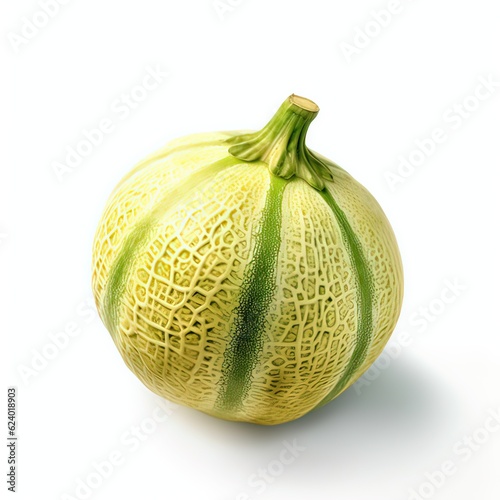 pepion melon isolated on whitebackground 
