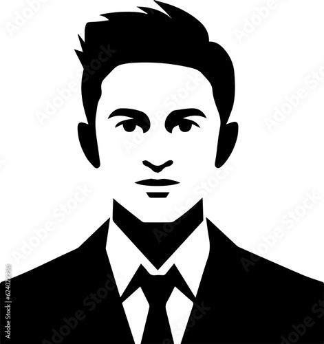 Man potrait icon