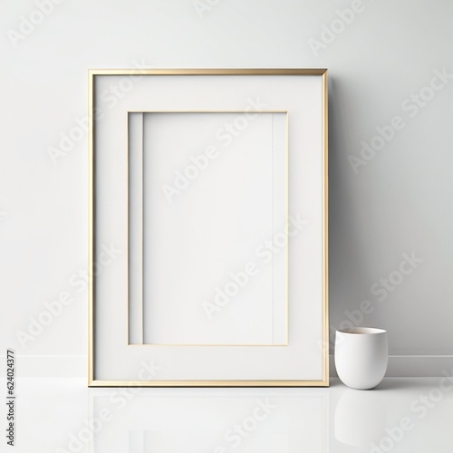 The Essence of Minimalism: A Blank Picture Frame