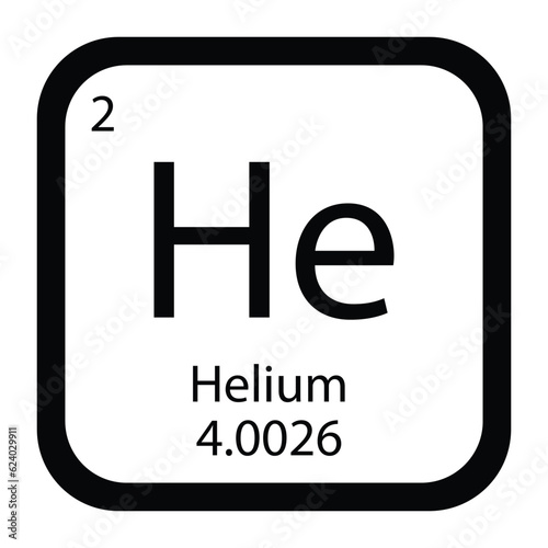 helium icon vector