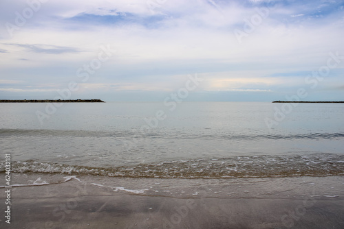 beach and sea