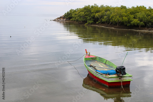 boat on the river