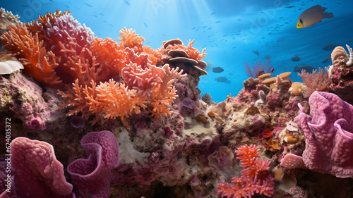 coral under the sea, Generative Ai