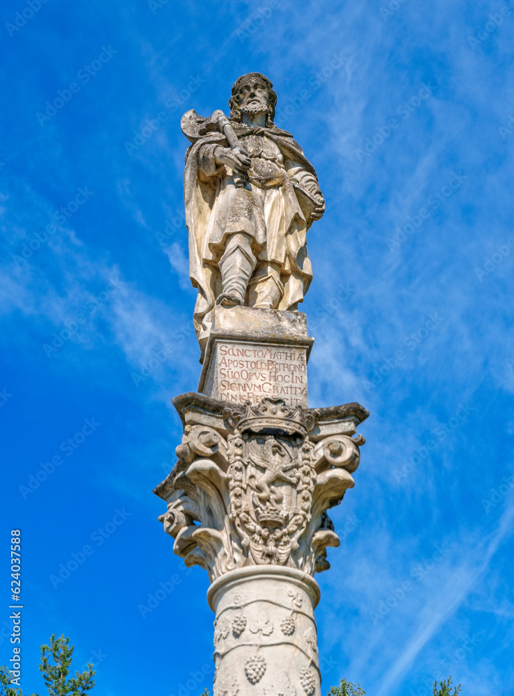 statue of a person, Forchtenstein Castle, Burgenland, Austria