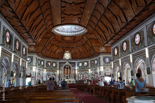 Kathedrale von Innen in Apia, Samoa  photo