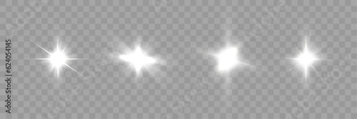 white light effect. Texture overlay Vector