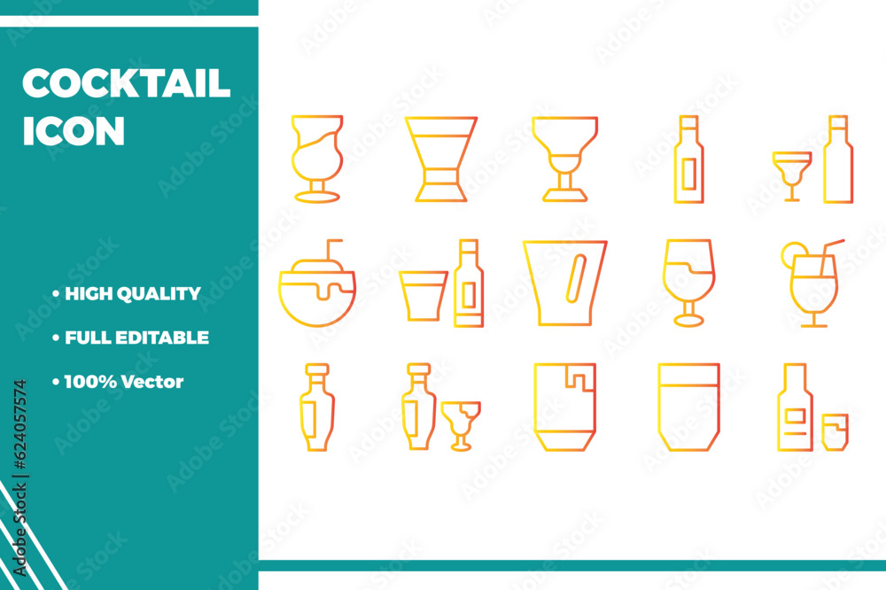 Cocktail Icon Pack