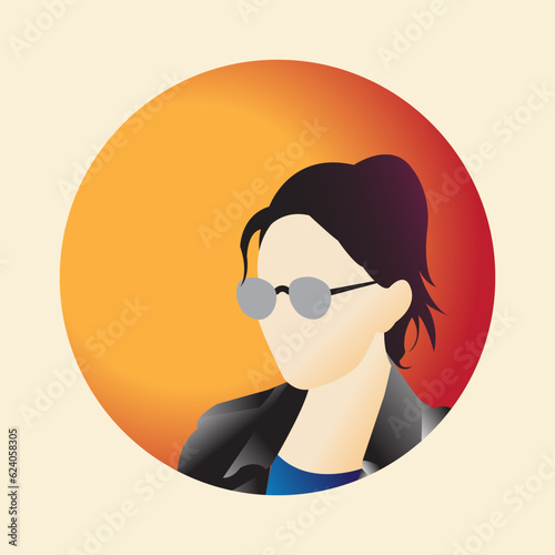animated woman