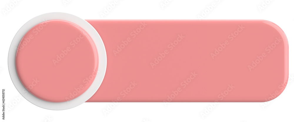 3D button. Empty button. 3D illustration. 3D button. Empty button. 3D illustration.