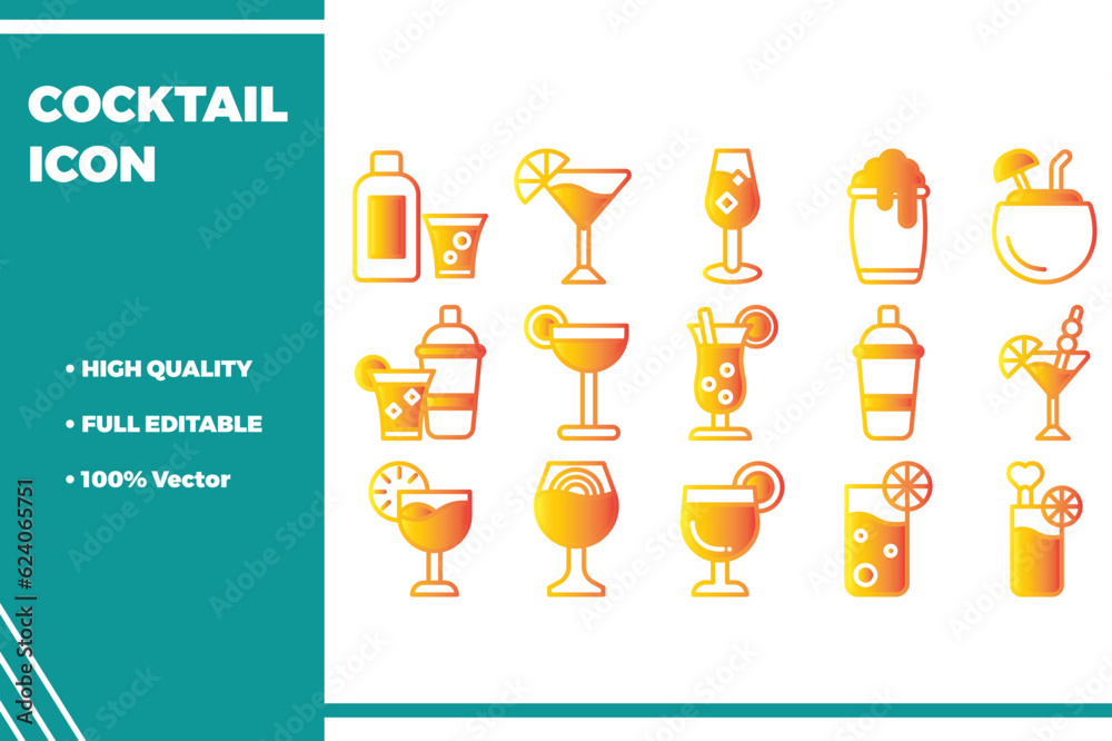 Cocktail Icon Pack