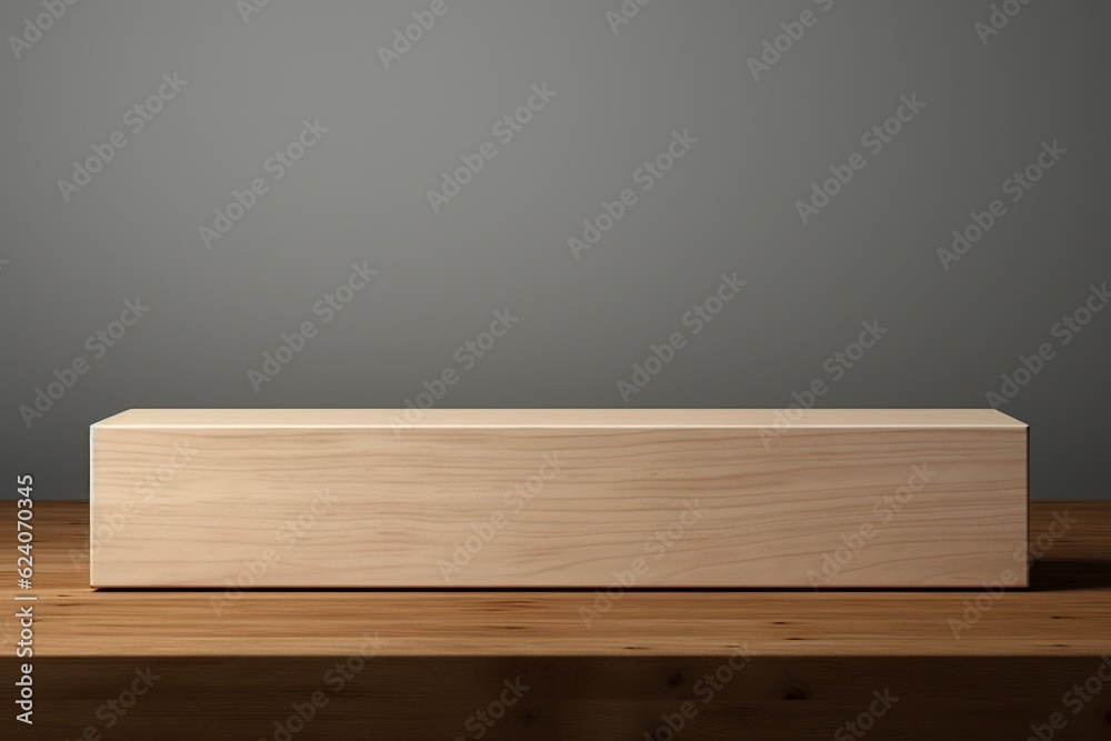 Pristine Blank White Box Packaging Mockup with Sharp Edges Created with Generative AI Pristine Blank White Box Packaging Mockup with Sharp Edges Created with Generative AI