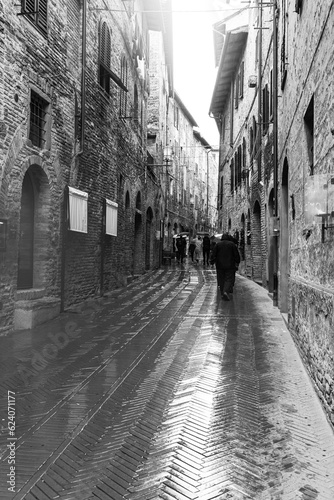 San Gimignano  in the rain © George