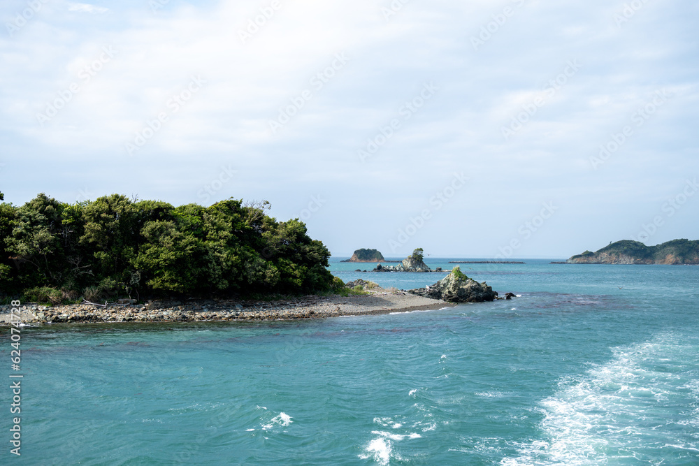 Obraz premium 島と海