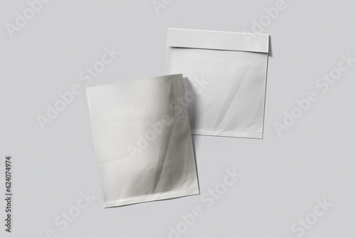 Blank Kraft Paper Bag Mockup © Juanda