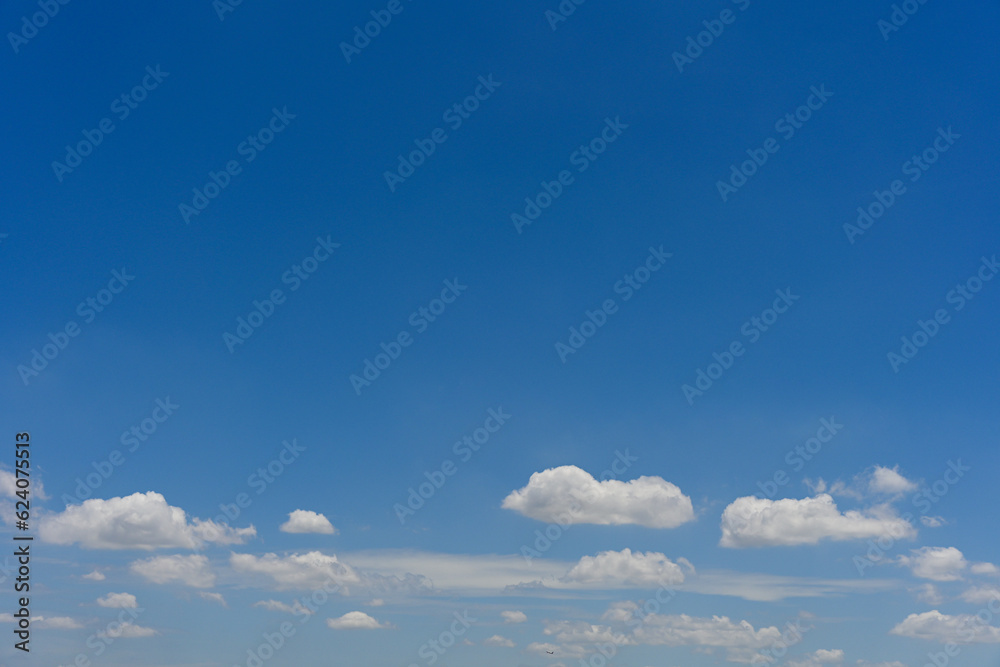   colorful cloud on blue sky background ,thailand