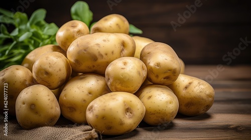 Potatoes. An all-rounder of nutrients. Generative AI