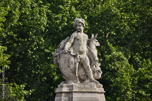 The Victoria Memorial, in front of the Buckingham Palace