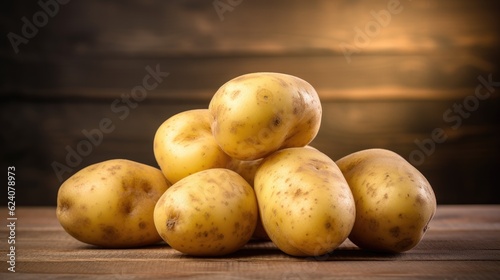 Potatoes. An all-rounder of nutrients. Generative AI