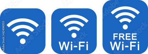 Wi-Fiアイコン　フリーWi-Fiアイコン（Wifi icon. Free wifi icon.）
