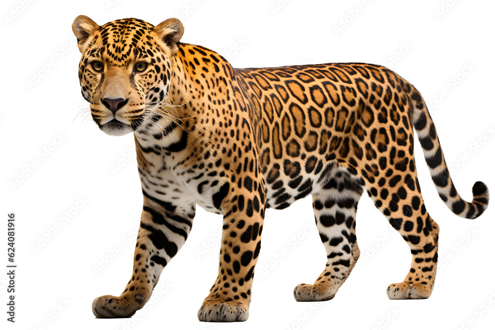jaguar isolated on transparent background ,leopard wildcat clipart ,generative ai jaguar isolated on transparent background ,leopard wildcat clipart ,generative ai