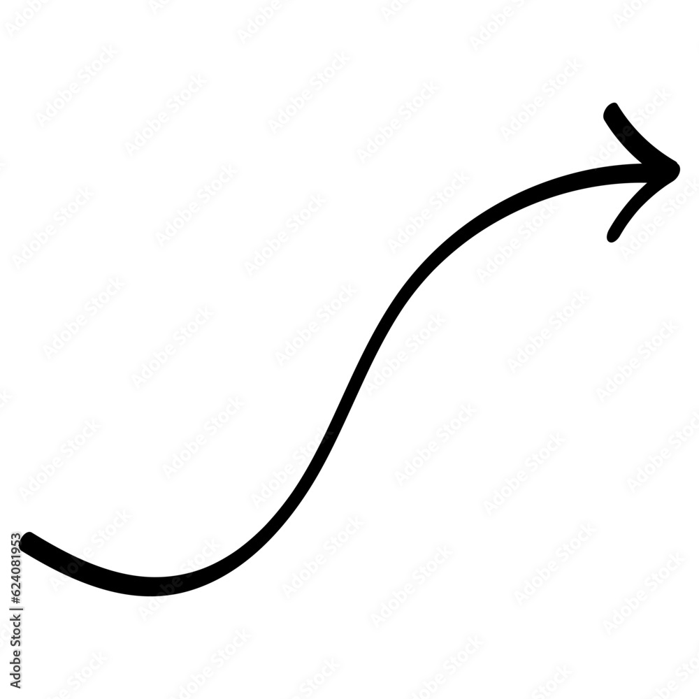 Arrow Curve Shape Arrow Curve Shape