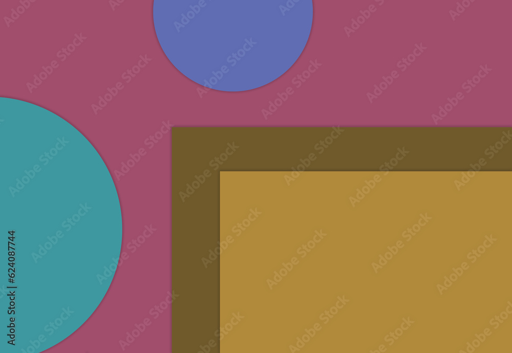 Fototapeta premium colorful flat abstract geometric background design for wallpaper cover