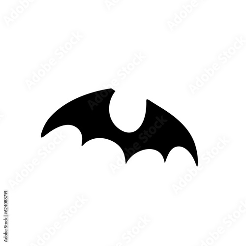 Black silhouettes of bats