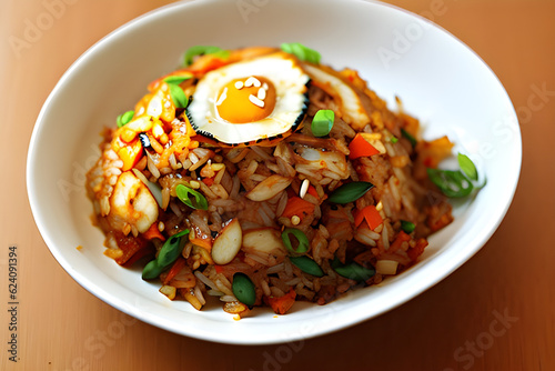 김치를 활용한 김치볶음밥 Kimchi fried rice