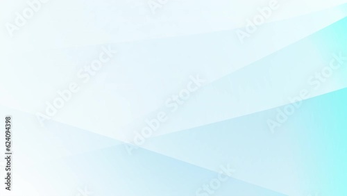 2D flat Animations loop 4K Blue color background abstract art with waves