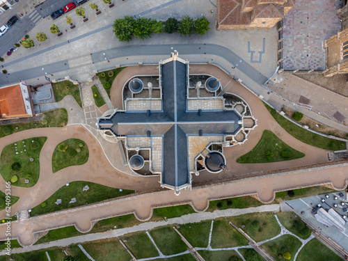 Castilian Charm - Unveiling the Episcopal Palace of Astorga during Summer in Spain photo