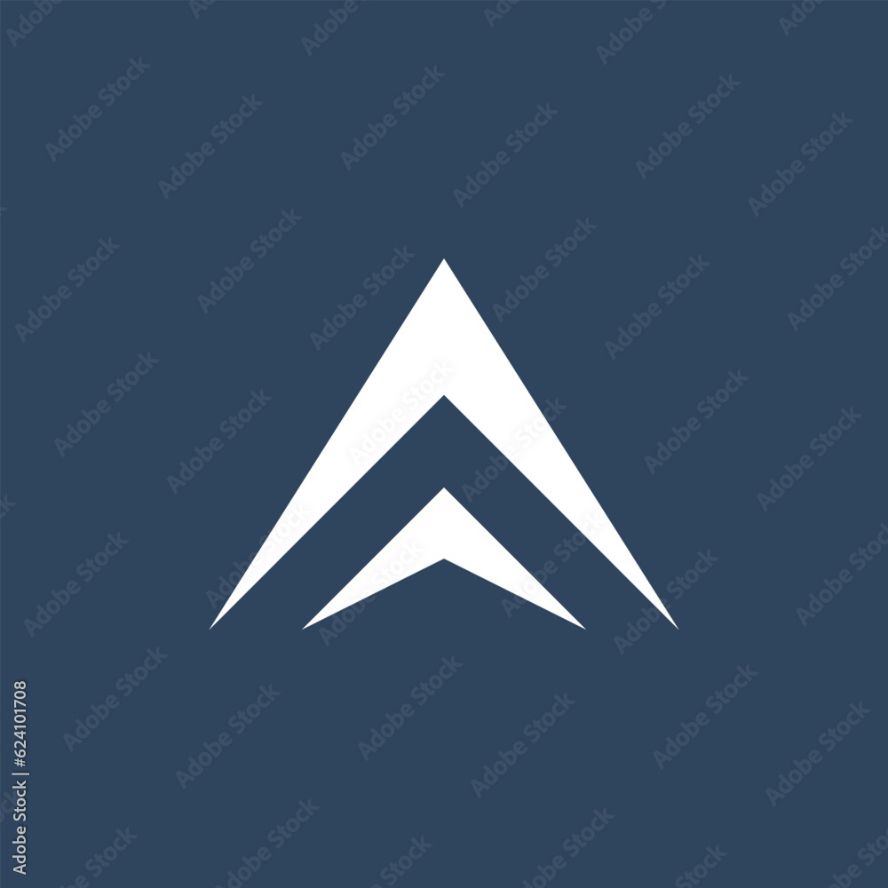 Modern Minimalist A Letter Logo Design Modern Minimalist A Letter Logo Design