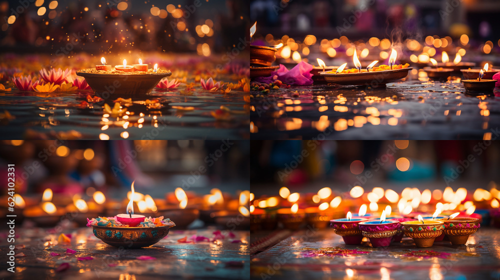 candles in the temple