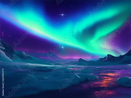 Northern lights of an alien planet © ALDO