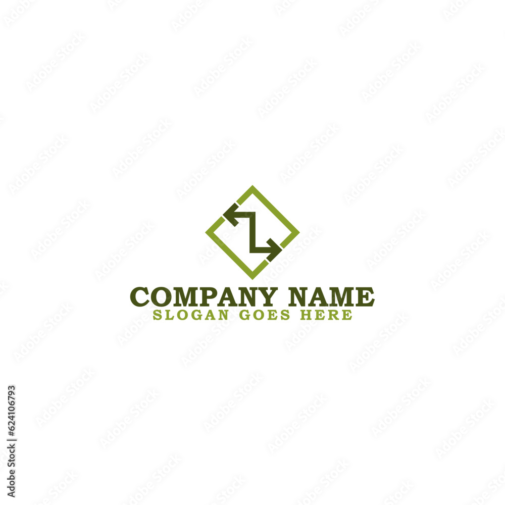 Exchange concept business logo design template isolated on white background Exchange concept business logo design template isolated on white background