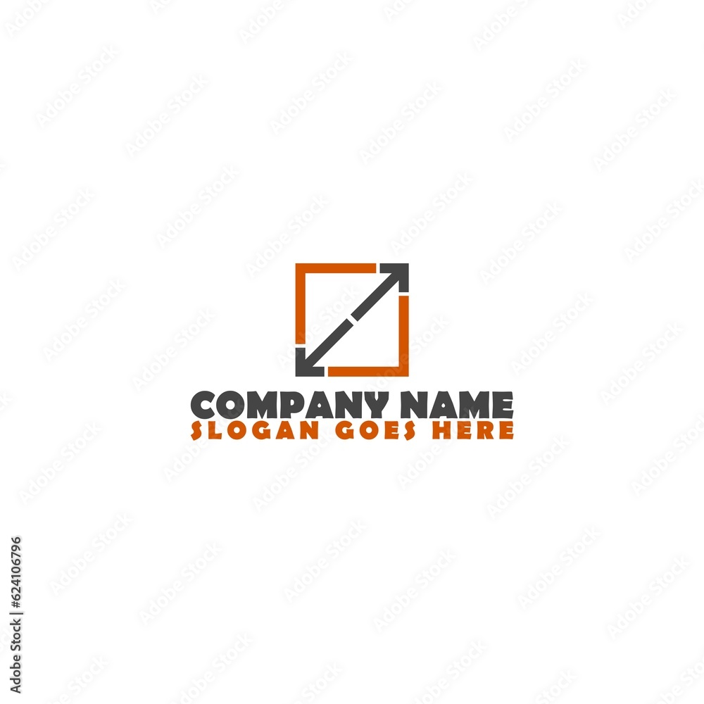 Exchange concept business logo design template isolated on white background Exchange concept business logo design template isolated on white background