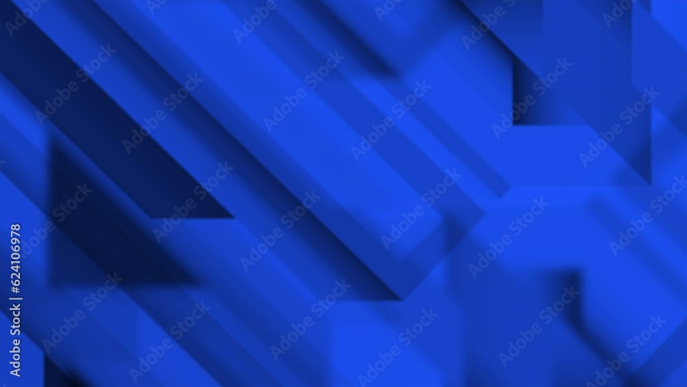 Abstract modern blue loop able background - stock video