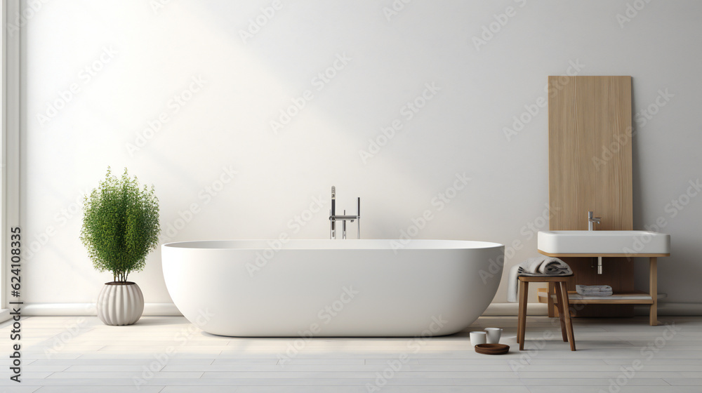 modern bathroom interior with furniture modern bathroom interior with furniture