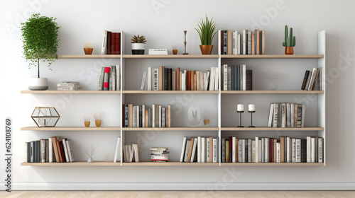 shelf with books © Zakaria